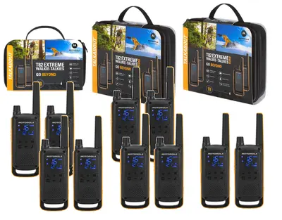 Motorola T82 Extreme 10-Pack | Licence-Free PMR446 Radios