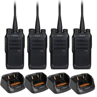 Hytera BD505 Digital Two-Way Radio Quad Pack | licenced