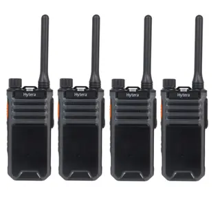 Hytera BP515 Digital Two-Way Radio Quad Pack