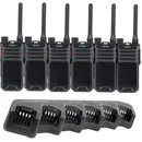 Hytera BP515 Digital Two-Way Radio Six-Pack