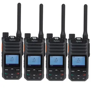 Hytera BP565 Digital Two-Way Radio Quad Pack