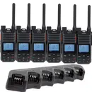 Hytera BP565 Digital Two-Way Radio Six-Pack | UHF/VHF