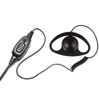 Savox D-Shaped Earpiece for Hytera HP505 & HP565
