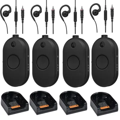 Motorola CLPe446 Quad Pack | licence-Free Radios