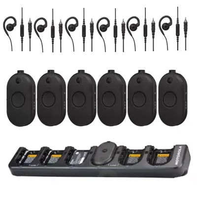 Motorola CLPe446 Six-Pack | licence-Free Retail Radios