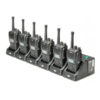 Entel CSBHX 6-Way Multi Charger for DX446L Radios