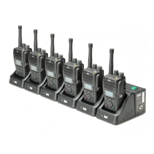 Entel CSBHX 6-Way Multi Charger for DX446L Radios