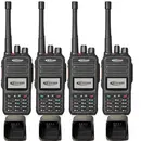 Kirisun DP480 Digital Two-Way Radio Quad Pack