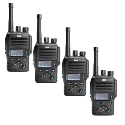 Entel DX446L Licence-Free Radio Quad Pack | Digital & Analogue