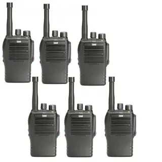 Entel DX482 UHF Digital Radio Six-Pack | IP68 & MIL-STD