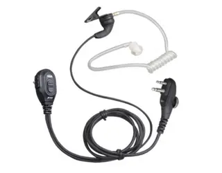 Hytera EAM12 Acoustic Tube Earpiece with Inline PTT