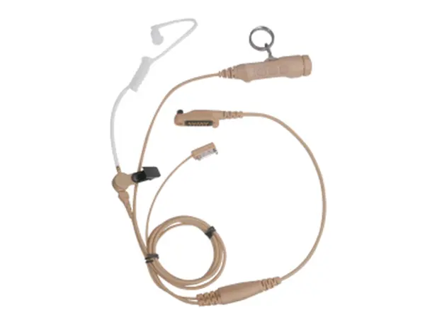 Hytera EAN21 3-Wire Surveillance Earpiece | Transparent Tube