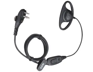 Hytera EHM15 D-Shaped Earpiece | Inline PTT