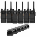Hytera HP605 Six-Pack | Digital Two-Way Radios & Multi-Charger