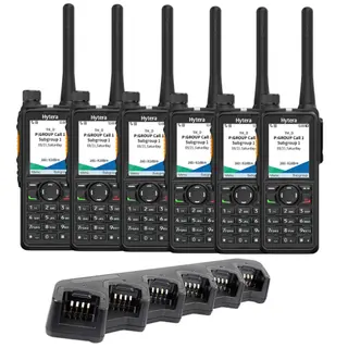 Hytera HP785 Digital Radio Six-Pack | 24-Hour Battery