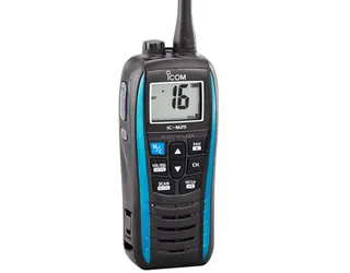 Icom IC-M25 EURO Marine VHF Buoyant Radio - Blue