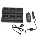 Kirisun DP485 & DP480 6-Way Multi-Charger (UK)