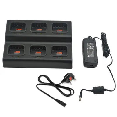 Kirisun DP405s 6-Way Multi-Charger | Fast UK Delivery