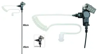 Listen-Only Acoustic Tube Earpiece for Motorola R7