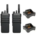 Motorola R7a Non-Keypad Digital Radio Twin Pack