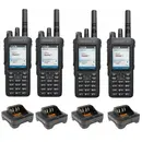 Motorola R7 FKP Premium Quad Pack | Digital Two-Way Radios