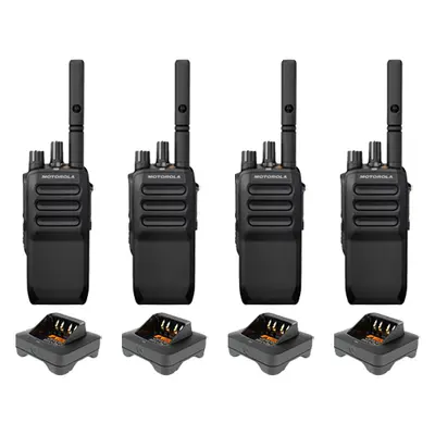 Motorola R5 NKP Digital Radio Quad Pack | Buy Online
