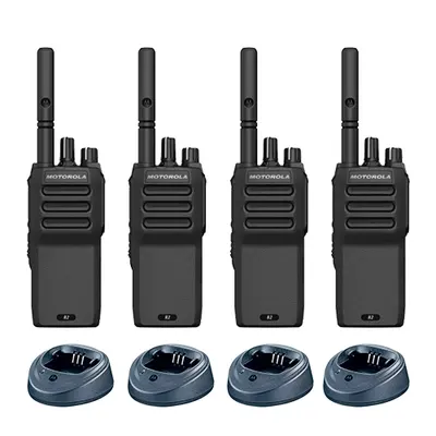 Motorola R2 Analogue Radio Quad Pack (Replaces DP1400)