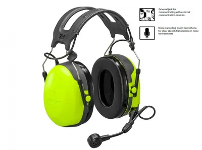 3M PELTOR CH-3 FLX2 Headset with PTT Headband | MT74H52A-111