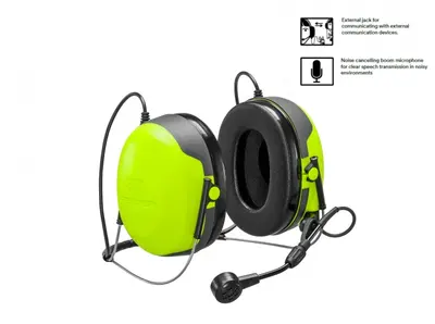 3M PELTOR CH-3 FLX2 Neckband Headset | Built-In PTT