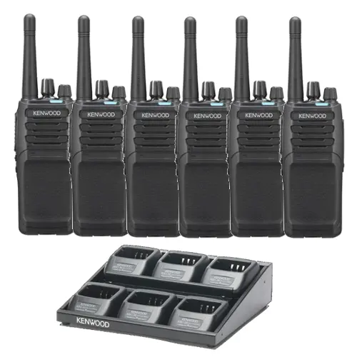 Kenwood NX-1200DE3 VHF Digital Radio Six Pack