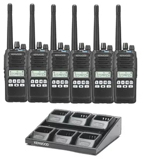 Kenwood NX-1300DE2 UHF Digital Radio Six Pack | Buy Online