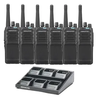 Kenwood NX-1300DE3 UHF Digital Radio Six-Pack