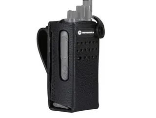 Motorola PMLN5868A Hard Leather Carry Case | DP2000 Series