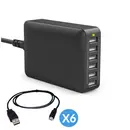 Motorola T82 Extreme 6-Way Multi Charger | PS-52-UK
