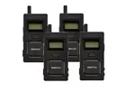 Swatcom Multicom Quad Pack | Wireless Handsfree Comms Kit