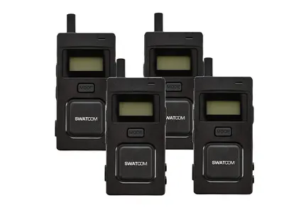 Swatcom Multicom Quad Pack | Wireless Handsfree Comms Kit