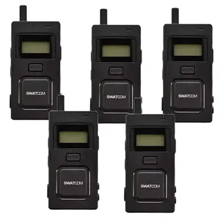 Swatcom Multicom Wireless Handsfree Kit - 5 Pack