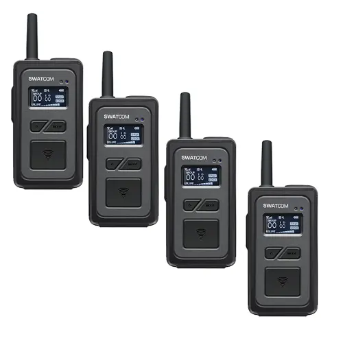 SWATCOM Grand Multicom Plus Quad Pack | Full-Duplex Intercom