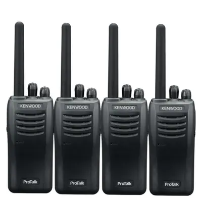 Kenwood TK-3501T Quad Pack | licence-Free PMR446 Radios