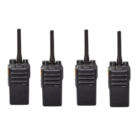 Hytera PD405V DMR Digital & Analogue Radio - Pack of 4