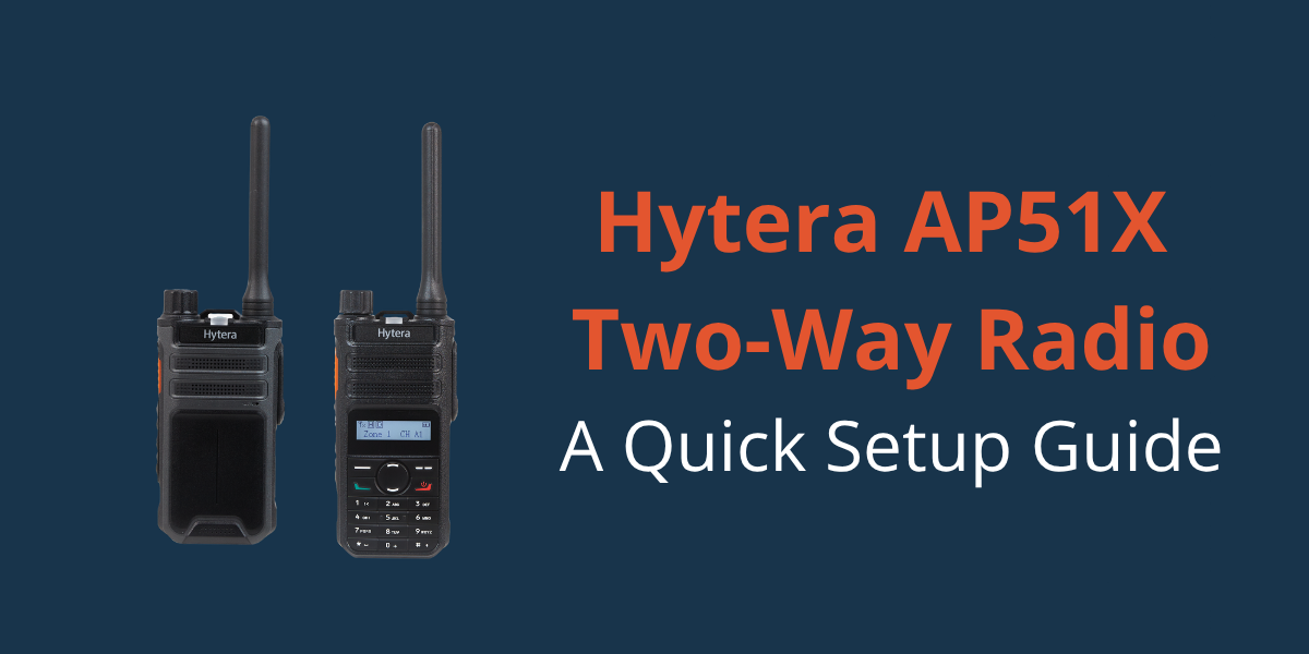 hytera ap51x quick setup guide
